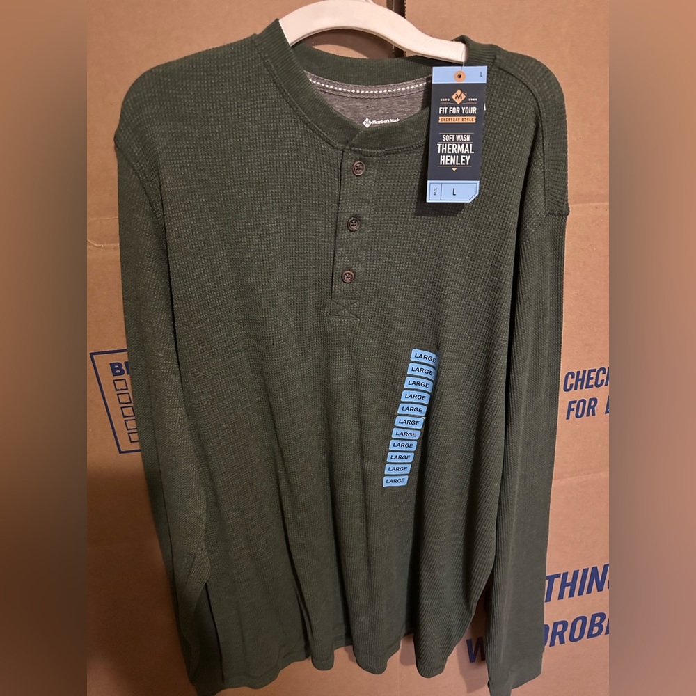 Thermal Henley men